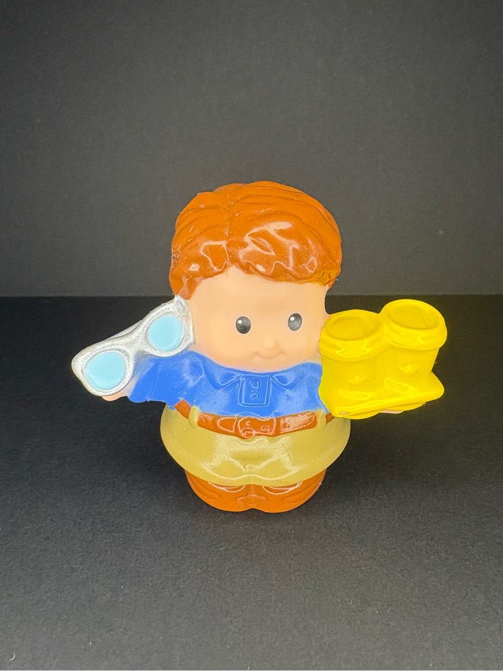 Fisher Price Little People Dad with Coffees Toy